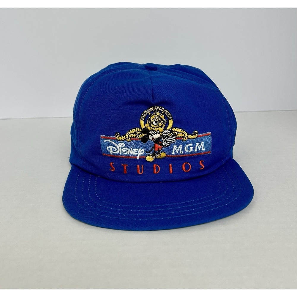 Vintage 1987 Disney-MGM Studios "Studio Tours" Snapback Hat - Made in USA